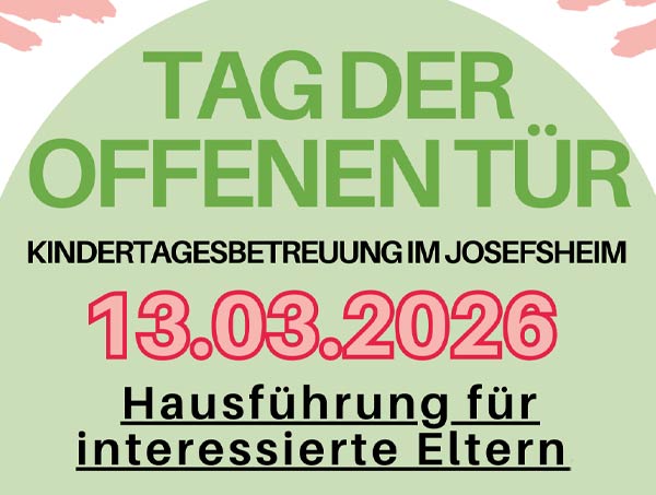 Tag der offenen Tür – Kindertagesbetreuung im Josefsheim