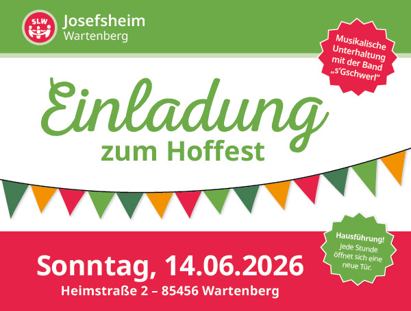 Hoffest im Josefsheim